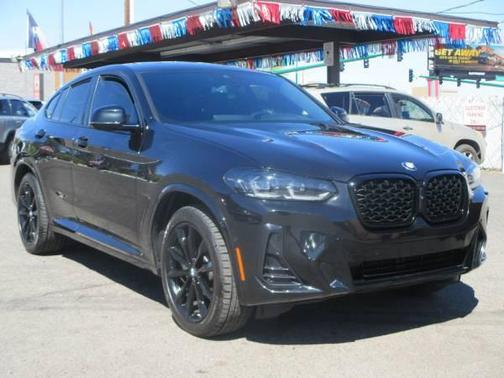 Black Sapphire Metallic 2025 BMW X4 xDrive30i