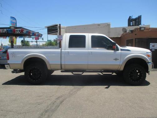 White 2012 Ford F-350 Lariat