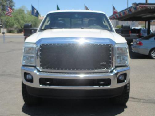 White 2012 Ford F-350 Lariat