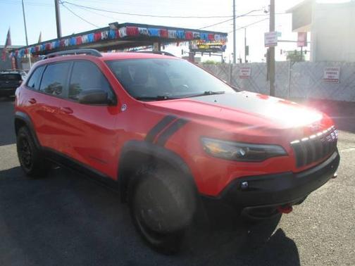 Spitfire Orange Clearcoat 2021 Jeep Cherokee Trailhawk