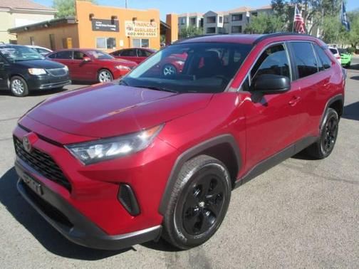 Ruby Flare Pearl 2021 Toyota RAV4 LE