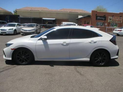 Platinum White Pearl 2020 Honda Civic EX