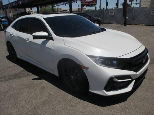 Platinum White Pearl 2020 Honda Civic EX