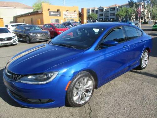 Vivid Blue Pearlcoat 2015 Chrysler 200 S