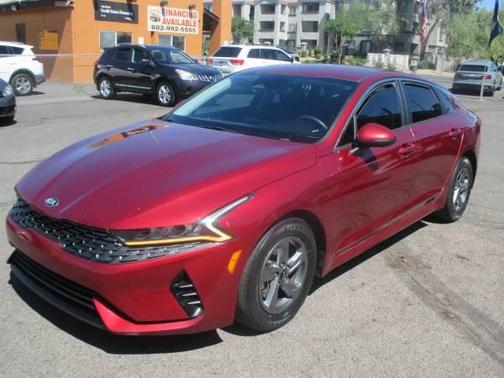 Passion Red 2021 Kia K5 LX