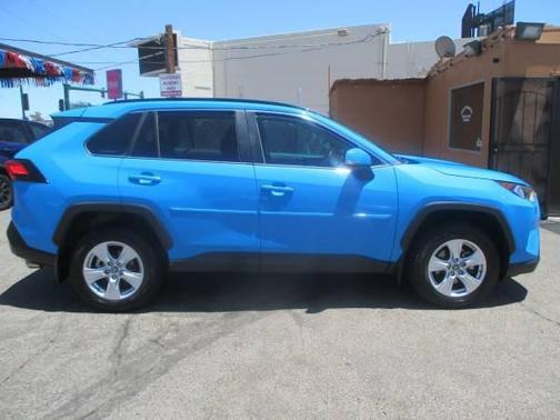 Blue Flame 2019 Toyota RAV4 XLE