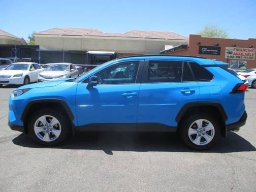 Blue Flame 2019 Toyota RAV4 XLE