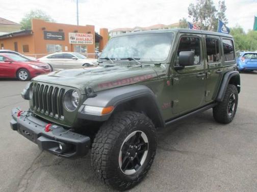 Sarge Green Clearcoat 2021 Jeep Wrangler Unlimited Rubicon