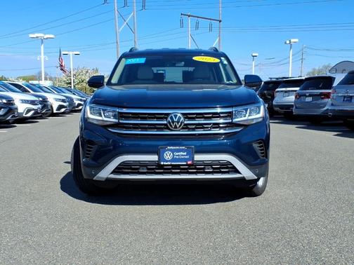 Tourmaline Blue Metallic 2023 Volkswagen Atlas 2.0T SE