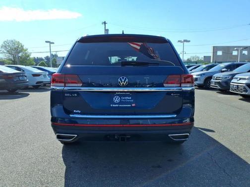 Tourmaline Blue Metallic 2023 Volkswagen Atlas 3.6L SEL