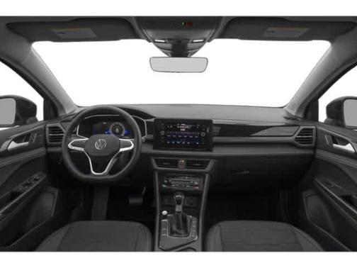 Bright Moss Green W/Deep Black Roof 2026 Volkswagen Taos 1.5T SE Black