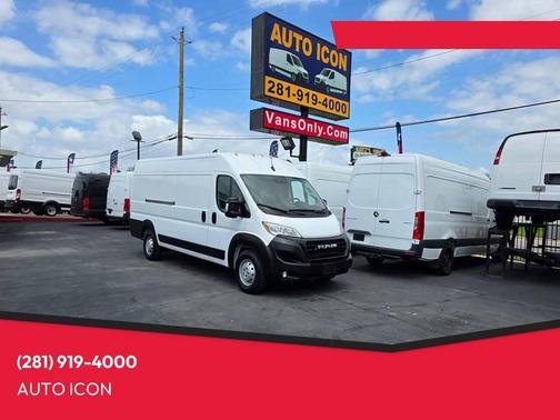 Bright White Clearcoat 2023 RAM ProMaster 3500 High Roof