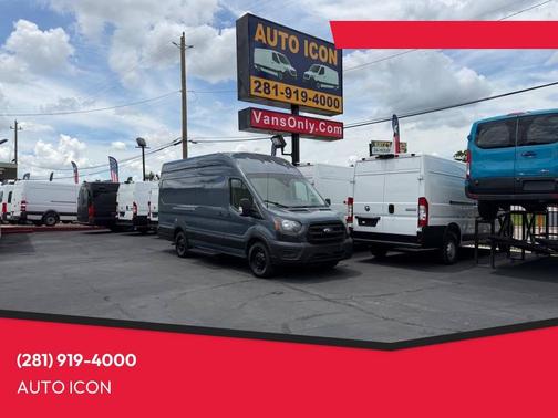 Blue Jeans Metallic 2020 Ford Transit-250 Base