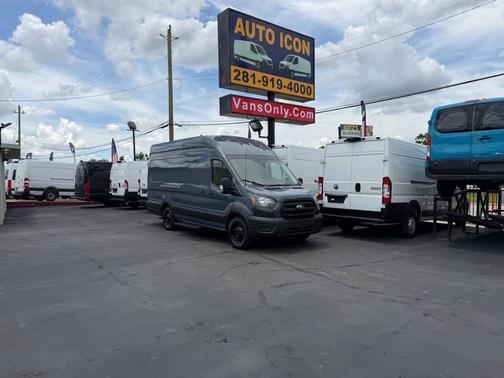Blue Jeans Metallic 2020 Ford Transit-250 Base