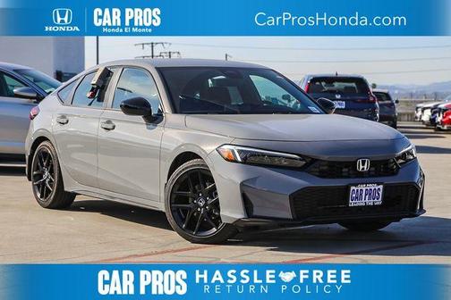 Urban Gray Pearl 2026 Honda Civic Sport