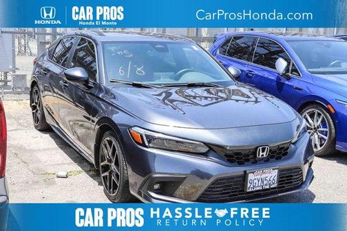 Meteorite Gray Metallic 2023 Honda Civic Sport Touring