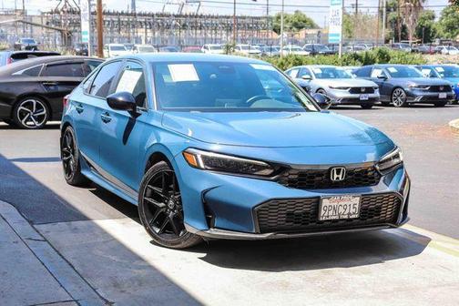 Crystal Black Pearl 2025 Honda Civic Sport