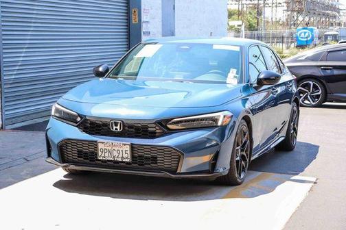 Crystal Black Pearl 2025 Honda Civic Sport