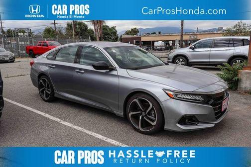 Lunar Silver Metallic 2021 Honda Accord Sport SE