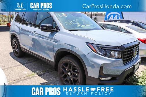 Sonic Gray Pearl 2024 Honda Passport Black Edition