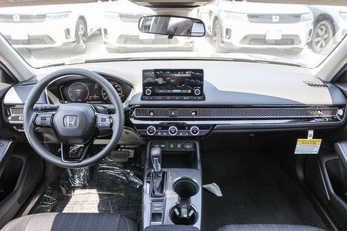 Platinum White Pearl 2026 Honda Civic Hybrid Sport Touring