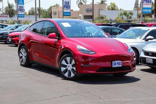 Ultra Red 2024 Tesla Model Y Long Range