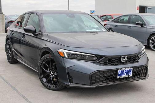 Meteorite Gray Metallic 2026 Honda Civic Sport