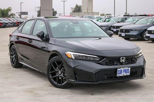 Crystal Black 2026 Honda Civic Sport
