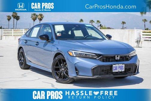 Blue Lagoon 2025 Honda Civic Sport