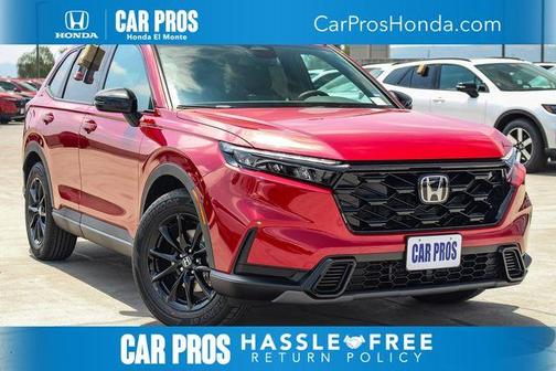 Radiant Red Metallic 2026 Honda CR-V Hybrid Sport