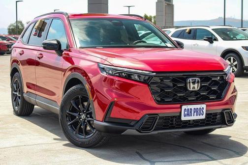 Radiant Red Metallic 2026 Honda CR-V Hybrid Sport
