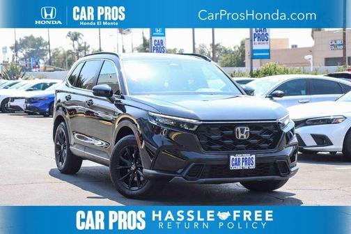 Crystal Black Pearl 2024 Honda CR-V Hybrid Sport