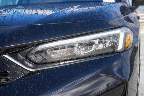 Crystal Black Pearl 2025 Honda Civic LX