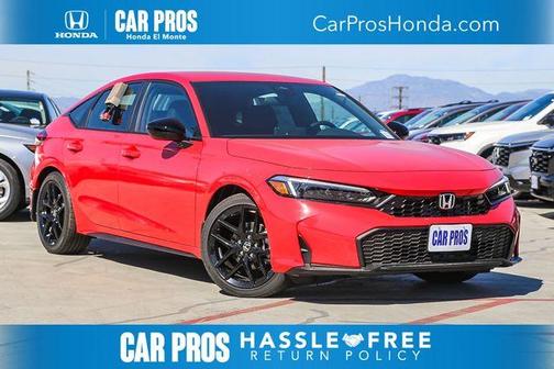 Rallye Red 2026 Honda Civic Sport