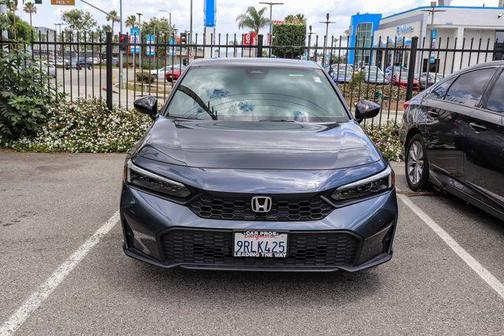 Meteorite Gray Metallic 2025 Honda Civic Sport
