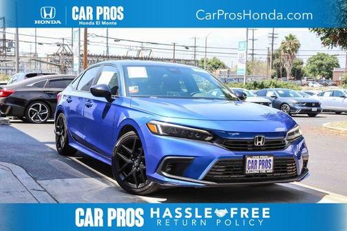 Aegean Blue Metallic 2022 Honda Civic Sport