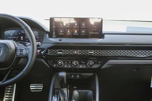 Solar Silver Metallic 2026 Honda Accord Hybrid Sport-L