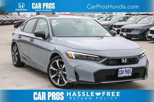 Urban Gray Pearl 2026 Honda Civic Hybrid Sport Touring