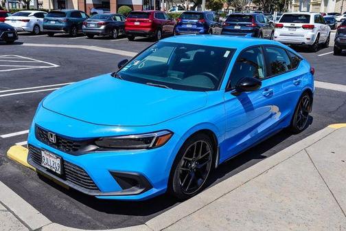 Boost Blue Pearl 2024 Honda Civic Sport