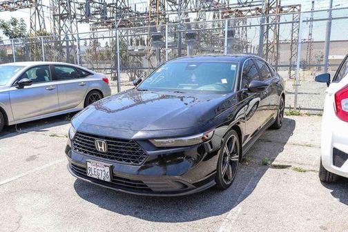 Crystal Black Pearl 2024 Honda Accord Hybrid Sport