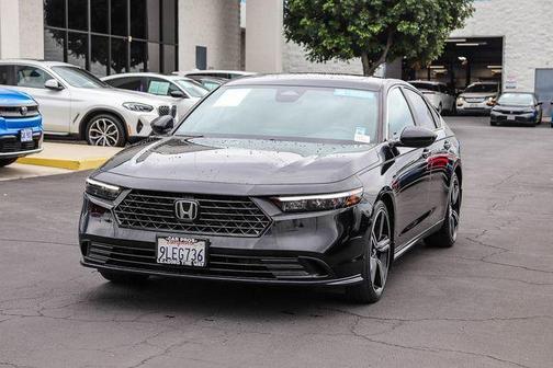 Crystal Black Pearl 2024 Honda Accord Hybrid Sport