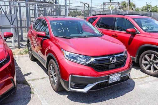 Radiant Red Metallic 2022 Honda CR-V EX-L