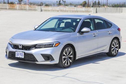 Lunar Silver Metallic 2023 Honda Civic EX-L