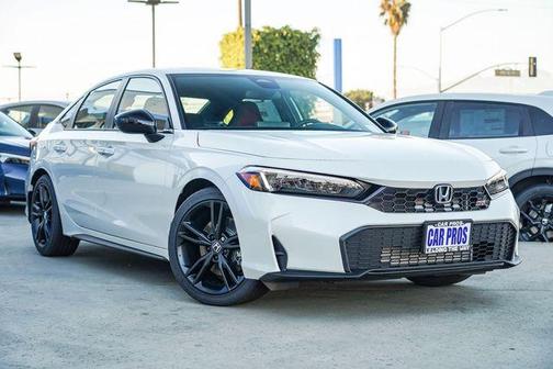 Platinum White Pearl 2026 Honda Civic Si Base