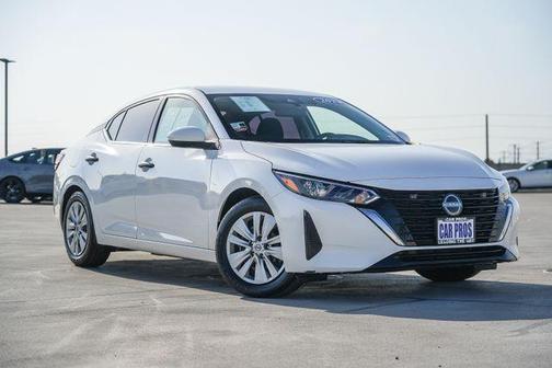 Cloud White 2024 Nissan Sentra S