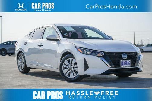 Cloud White 2024 Nissan Sentra S
