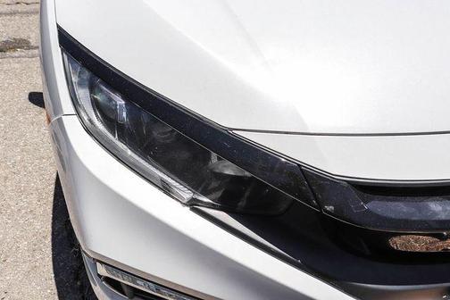Platinum White Pearl 2021 Honda Civic LX