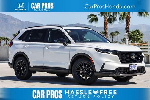 Platinum White Pearl 2026 Honda CR-V Hybrid Sport
