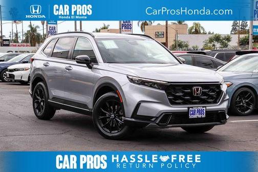 Lunar Silver Metallic 2024 Honda CR-V Hybrid Sport