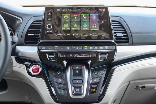 Modern Steel Metallic 2026 Honda Odyssey Touring